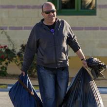 Trujillo a su salida de la prisión