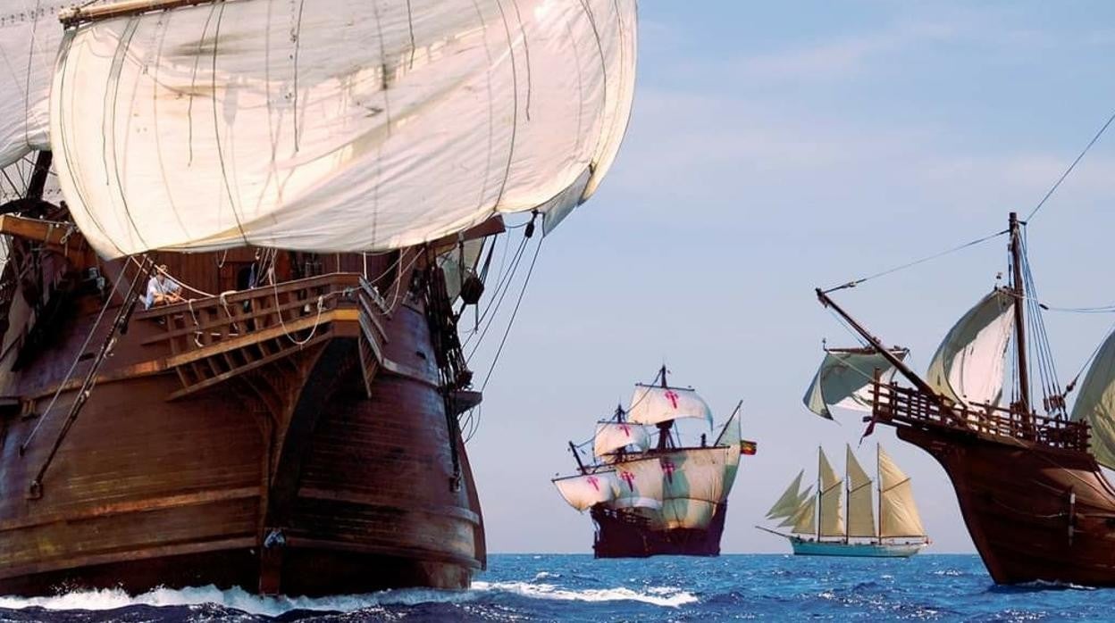 Embarcaciones que integran la gira Exporaterra