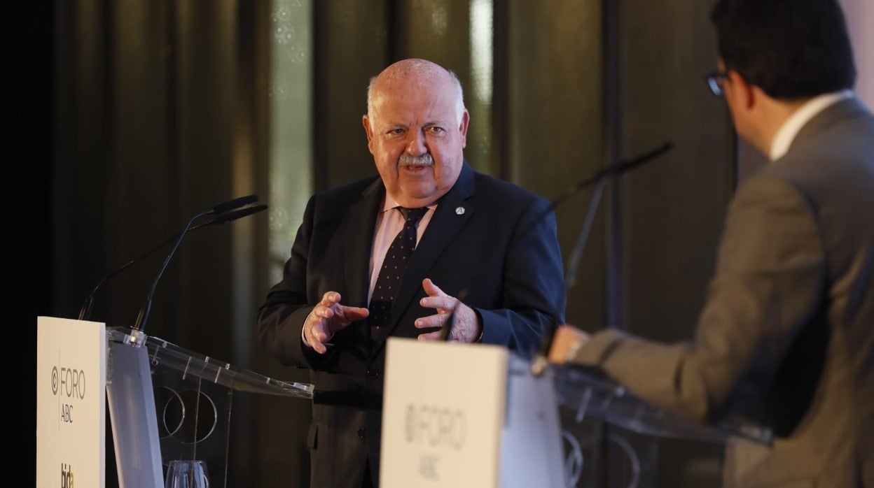 Aguirre, durante el Foro ABC