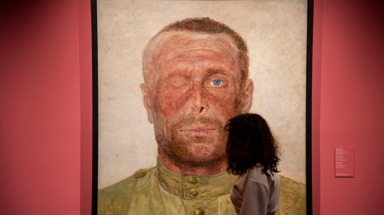 'Huellas de la Guerra' (1964), de Gueli Kórzhev, en el Museo Ruso de Málaga