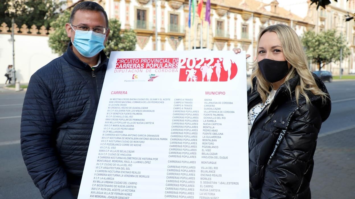 La Delegado de Juventud y Deportes de la Diptuación de Córdoba, Ana Blasco, en la presentación