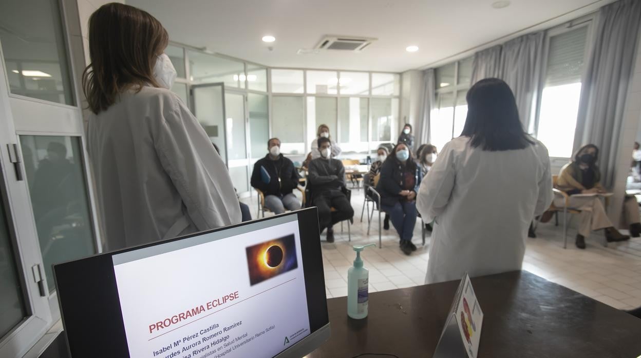 Imagen de la presentación del programa 'Eclipse' del Reina Sofía para combatir la ansiedad y la depresión