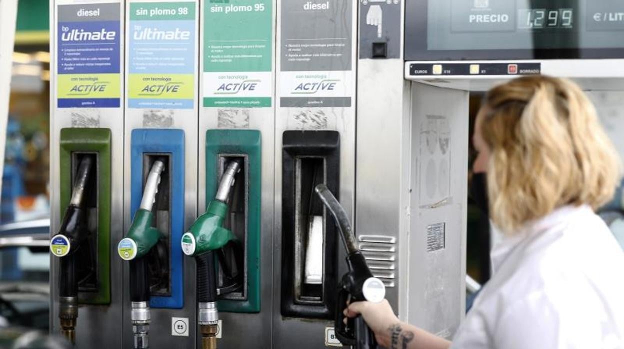 Gasolinera en Córdoba en una imagen de archivo