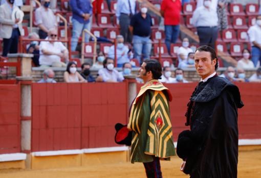 Finito junto a Morante en el mano a mano de 2021