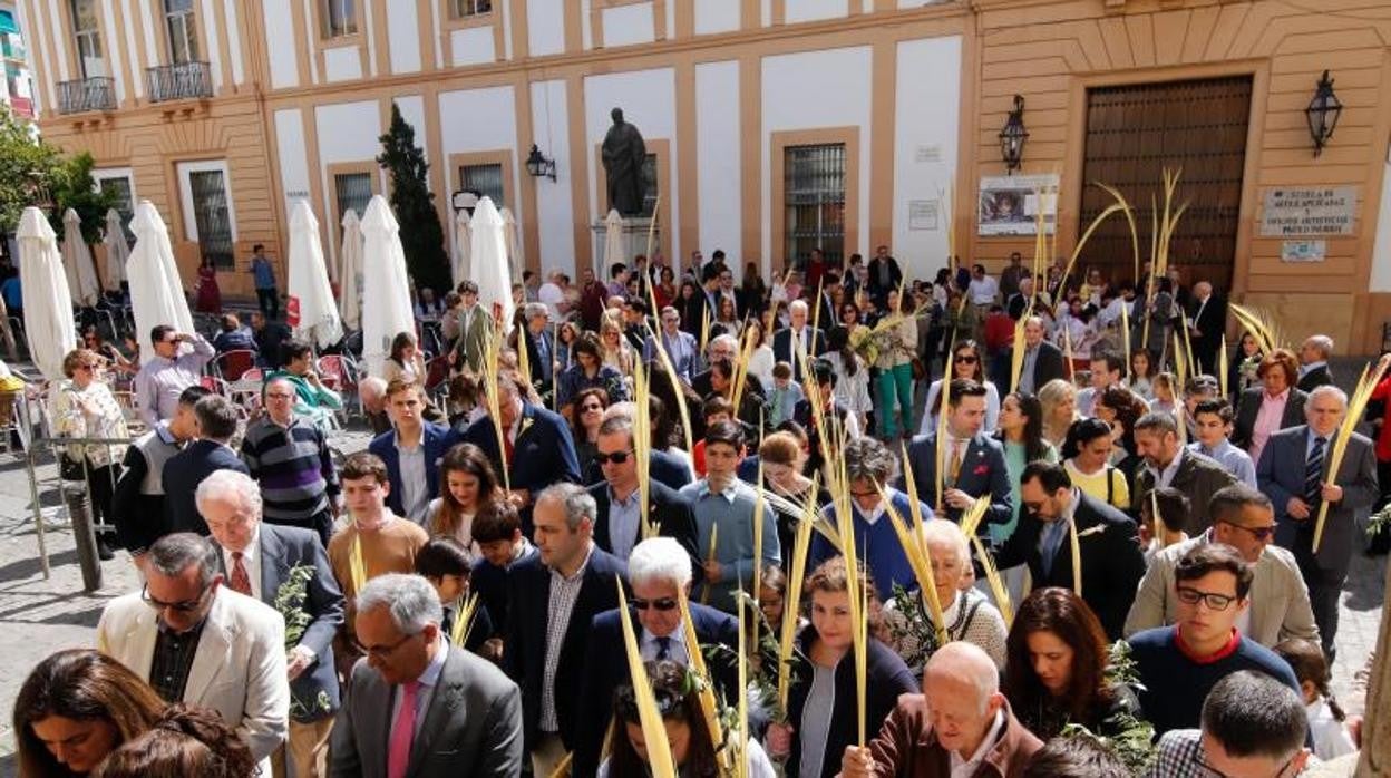 Procesión del Domingo de Ramos de la Semana Santa de 2019 en Córdoba