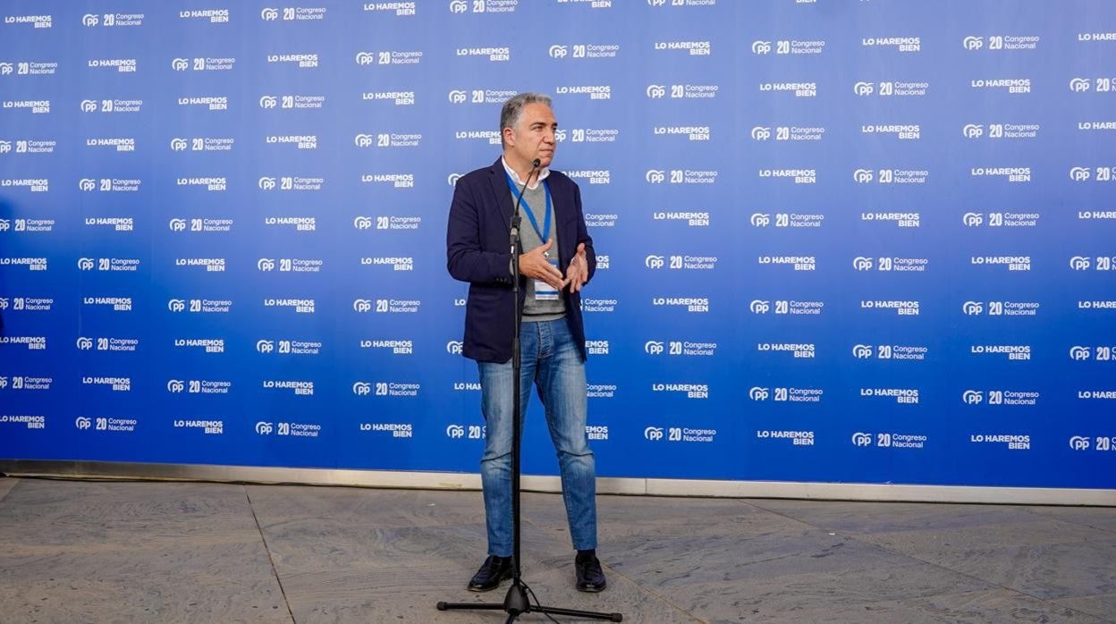 El consejero de Presidencia de la Junta, Elías Bendodo