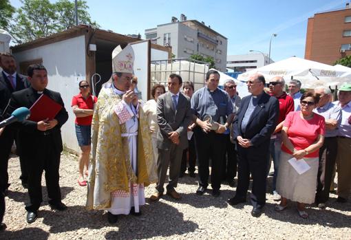 Primera piedra en 2099 de la iglesia de Nuestra Señora de la Consolación