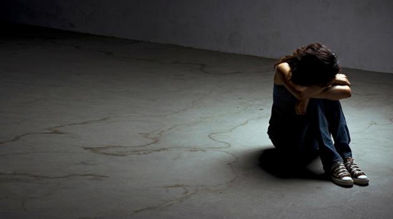 Una mujer, víctima de violencia machista