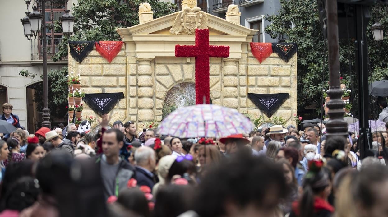 Imagen de la Plaza del Carmen en Granada este miércoles