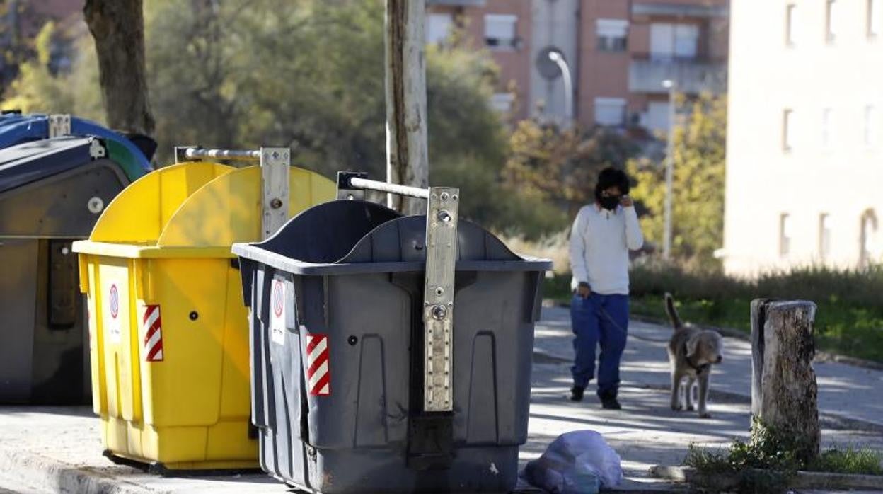 Contenedores de Sadeco en la zona sur de la ciudad