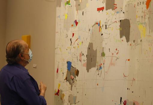 Obra de Pepe Puntas perteneciente a su última exposición