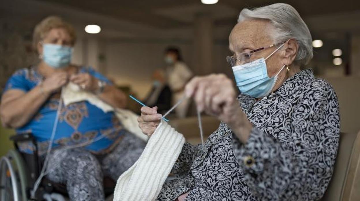 Imagen de una residencia de Ancianos con sus medidas contra el Covid