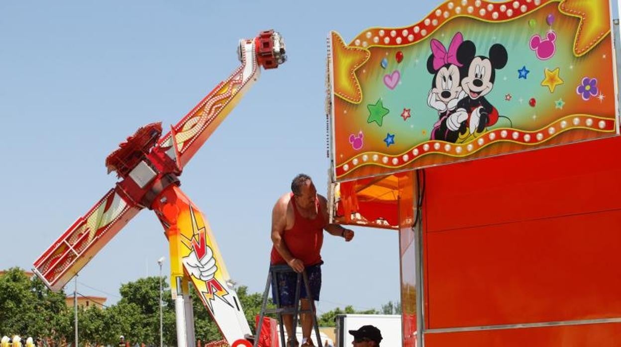 Preparativos para la Feria de Córdoba esta semana