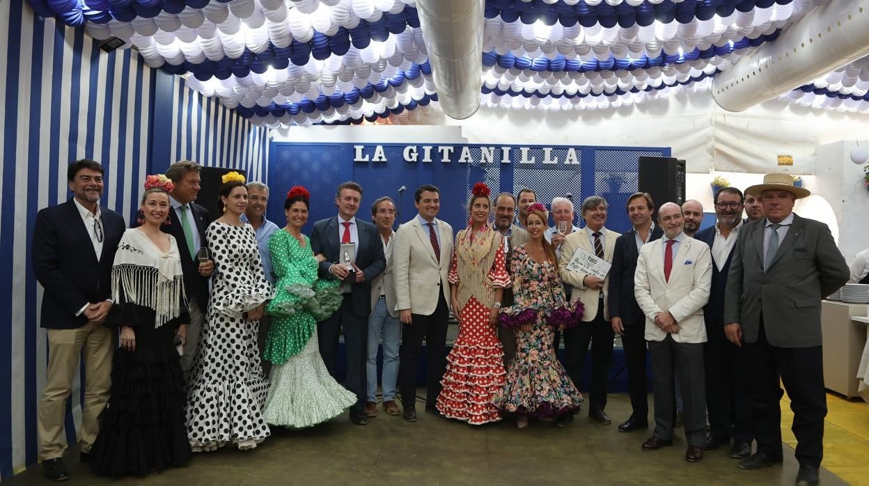 Premiados por la Asociación de Casetas Tradicionales, en La Gitanilla