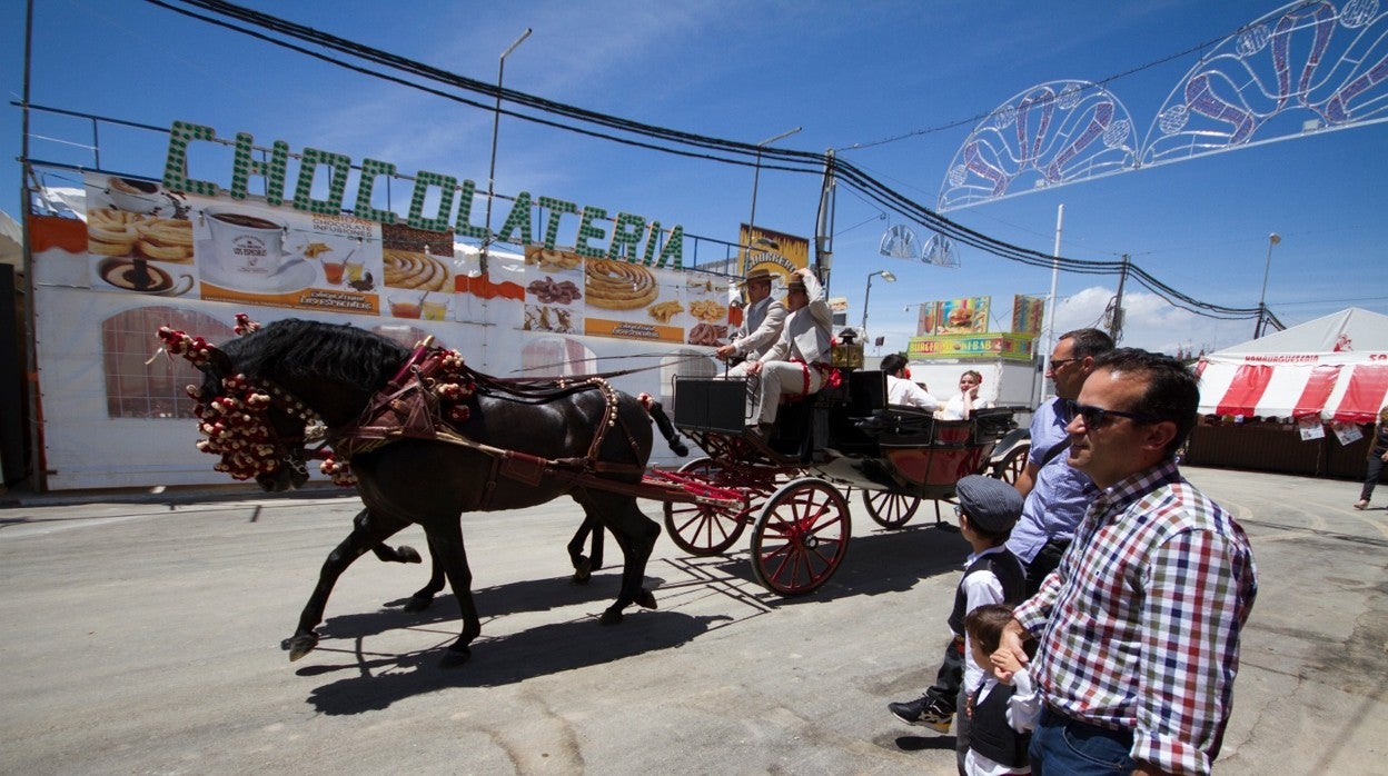 Imagen del recinto ferial del Corpus de Granada