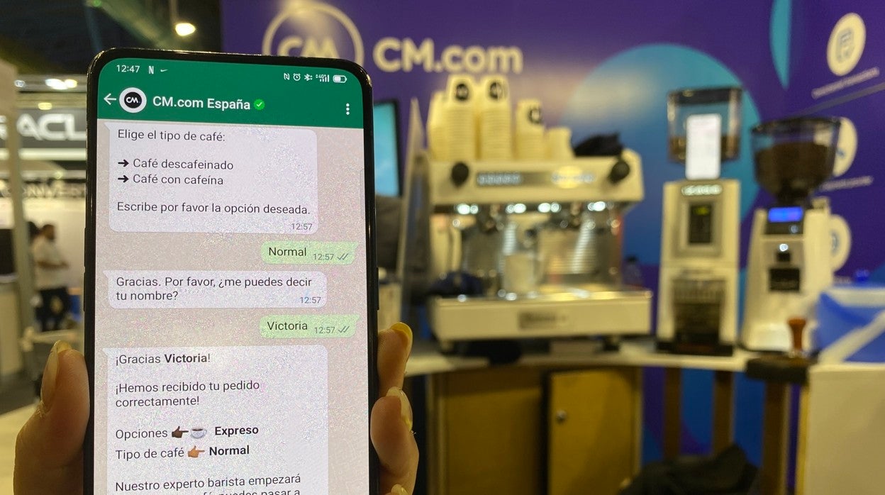 Sistema de comercio conversacional desarrollado por la empresa CM
