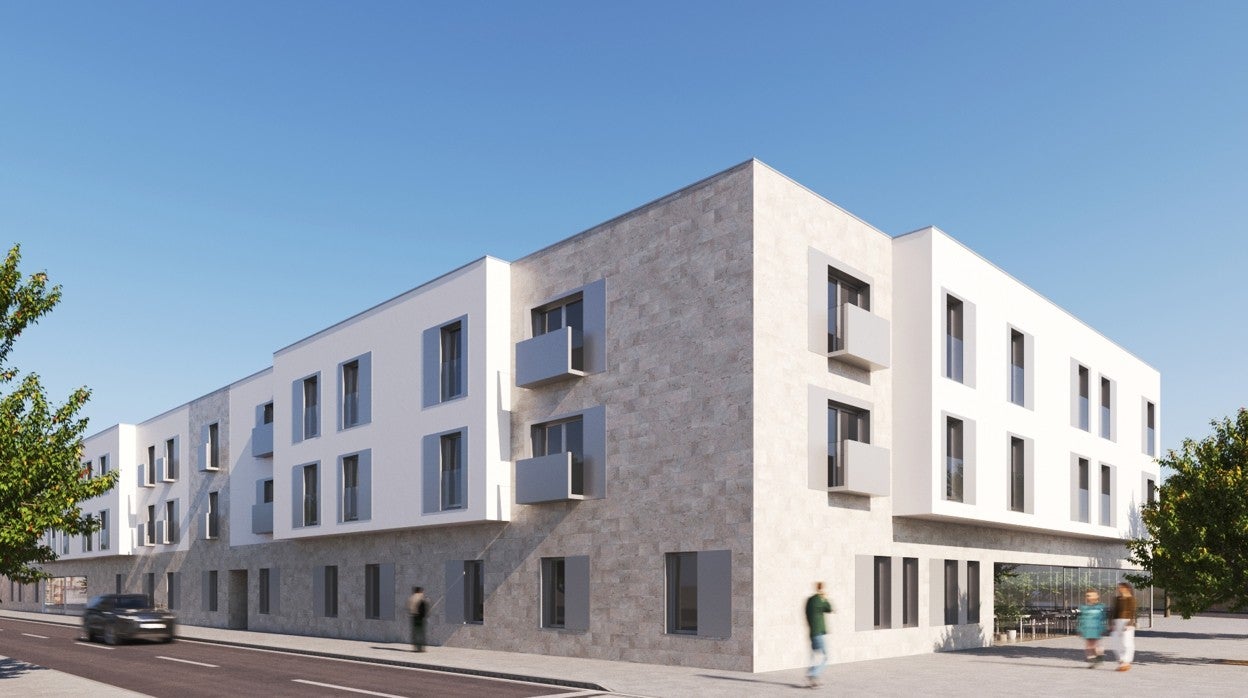 Infografía del futuro edificio, en la zona de Miraflores