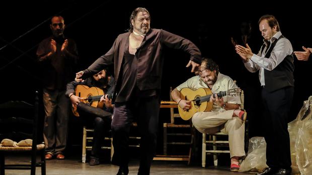 Antonio Canales durante su actuación