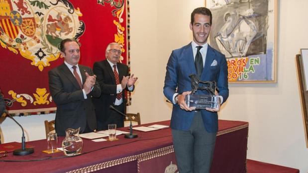 Pepe Moral recibe el galardón a la «Mejor Lección Torera»