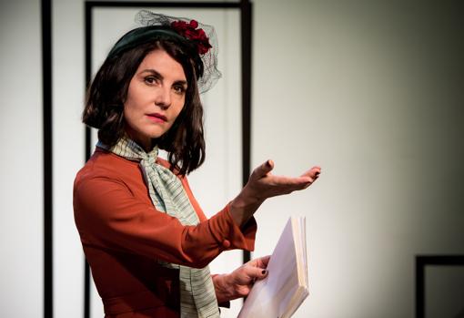 Ana Fernández en un momento de la obra