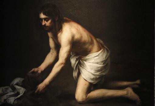 «Cristo recogiendo sus vestiduras», del Krannert Art Museum, de Illinois
