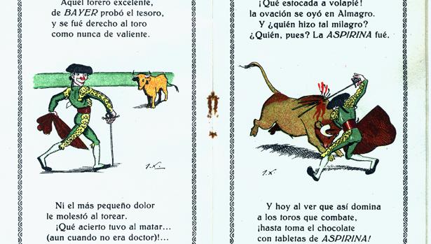 De toros y de toreros en la publicidad farmacéutica