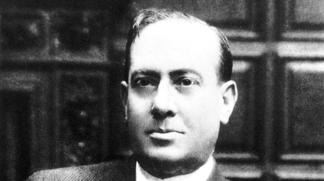 El poeta sevillano Manuel Machado