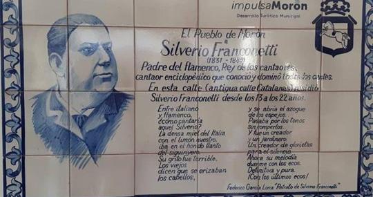 Azulejo a Silverio Franconetti