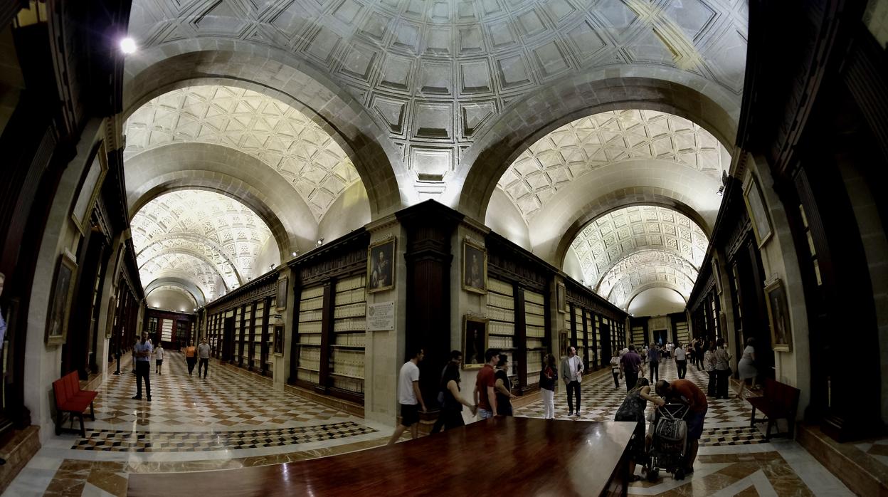 Vista interior del Archivo General de Indias