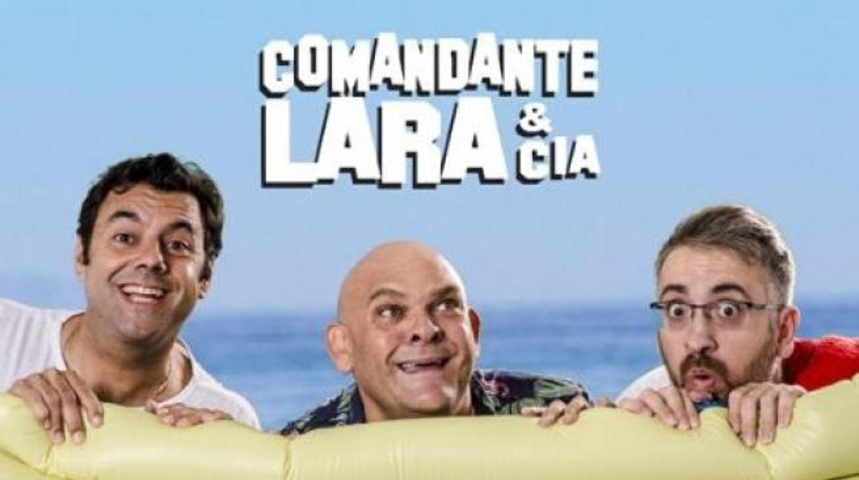 El Comandante Lara con Vicente Ruidos y Jesús Tapia