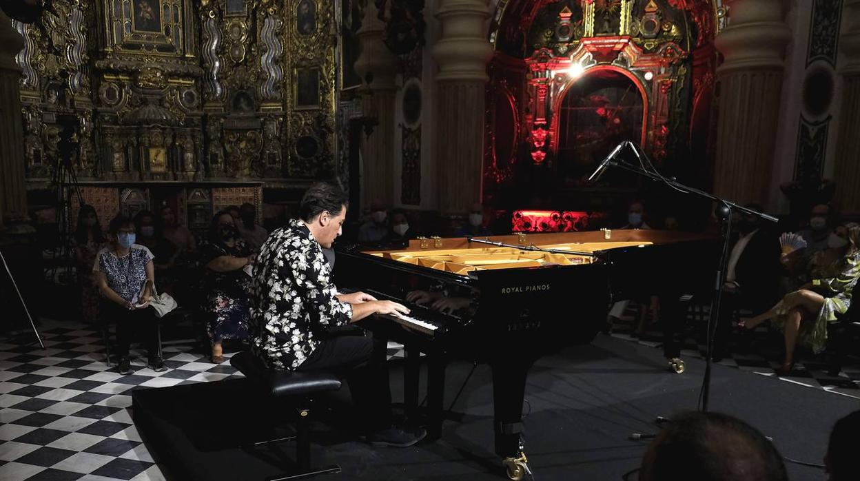 David Peña Dorantes, durante su actuación