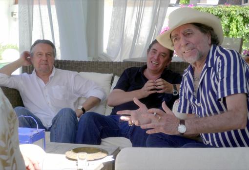 Felipe Benítez Reyes, Luis García Montero y Sabina en «El que la lleva la entiende»