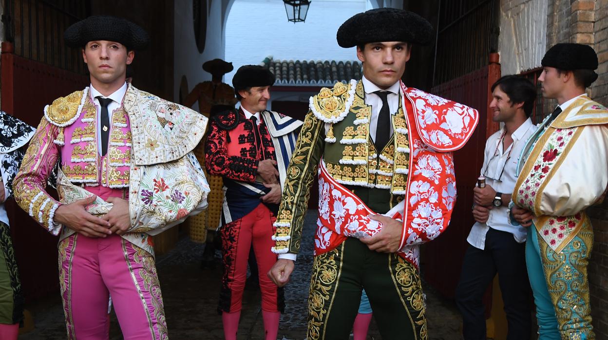 Rafael Serna y Pablo Aguado se anunciaban este sábado en la localidad gaditana de Ubrique