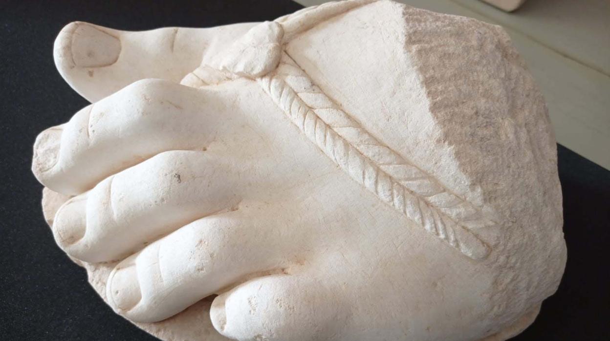 Una de las piezas adquiridas por la Junta de Andalucía para el Arqueológico de Sevilla