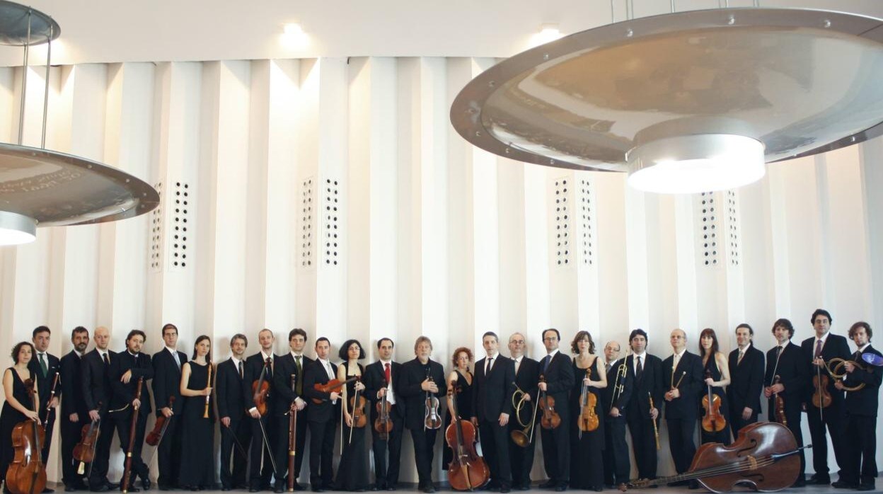 Los músicos de la Orquesta Barroca de Sevilla