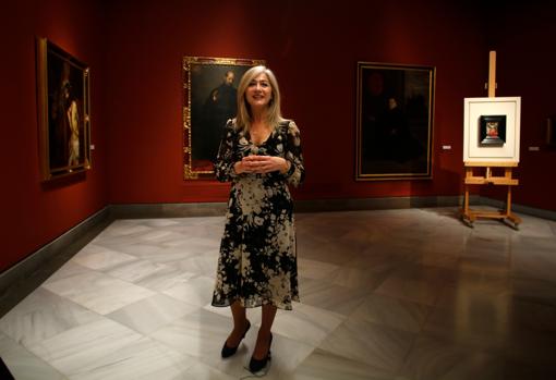 La consejera de Cultura, Patricia del Pozo, en el Bellas Artes, que será la sede de la muestra