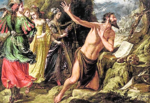 'Las tentaciones de Jeremías', que conserva el Museo de Bellas Artes de Sevilla