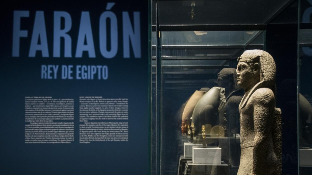 'Faraón. Rey de Egipto' ha sido una de las exposiciones más visitadas del CaixaForum Sevilla