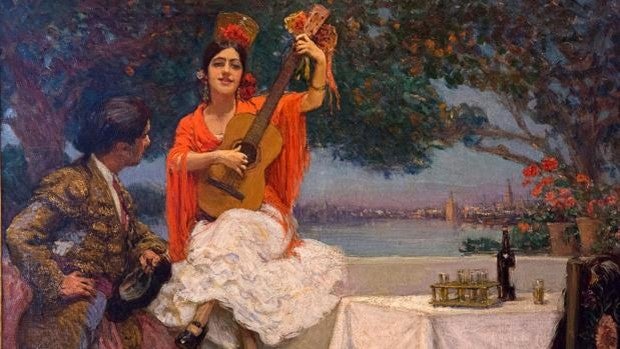 Estampas para evocar una Feria de Sevilla que se fue en el Museo Bellver