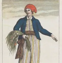 Imagen alegórica de Jeanne por Giuseppe dall’Acqua en 1816