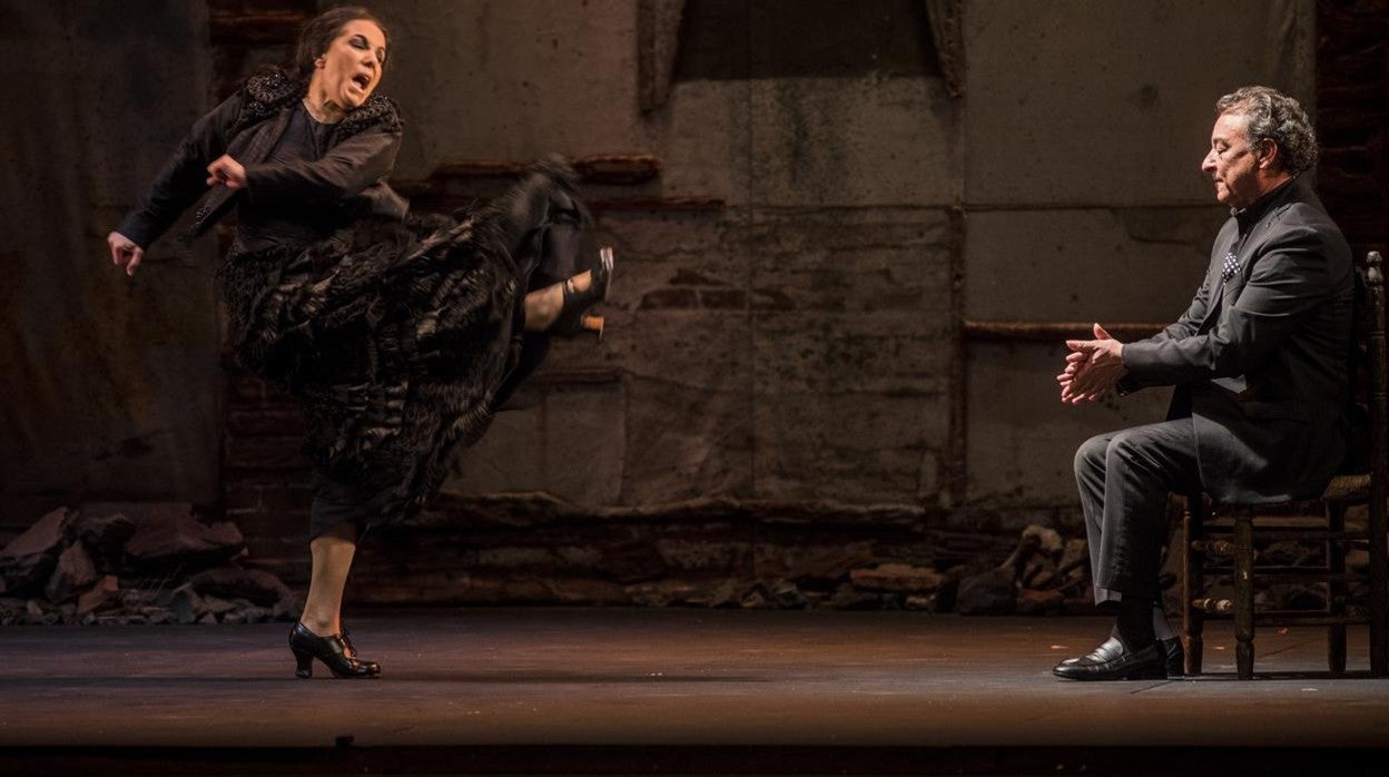 La bailaora ha presentado en Jerez 'Al igual que tú'