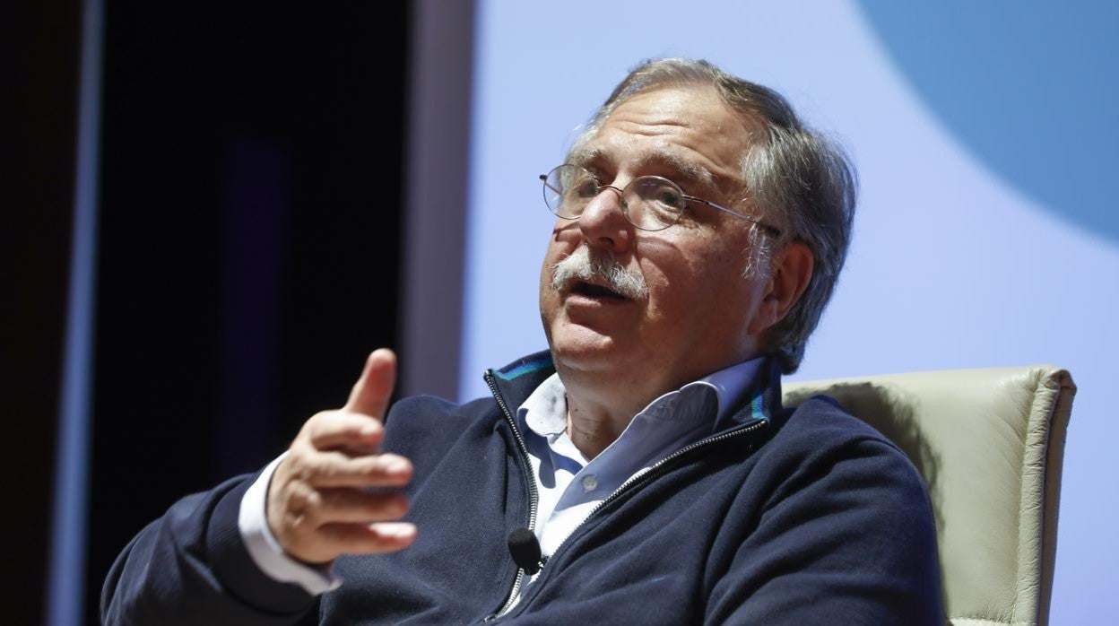 Luis Herrero en el Aula de Cultura de ABC de Sevilla