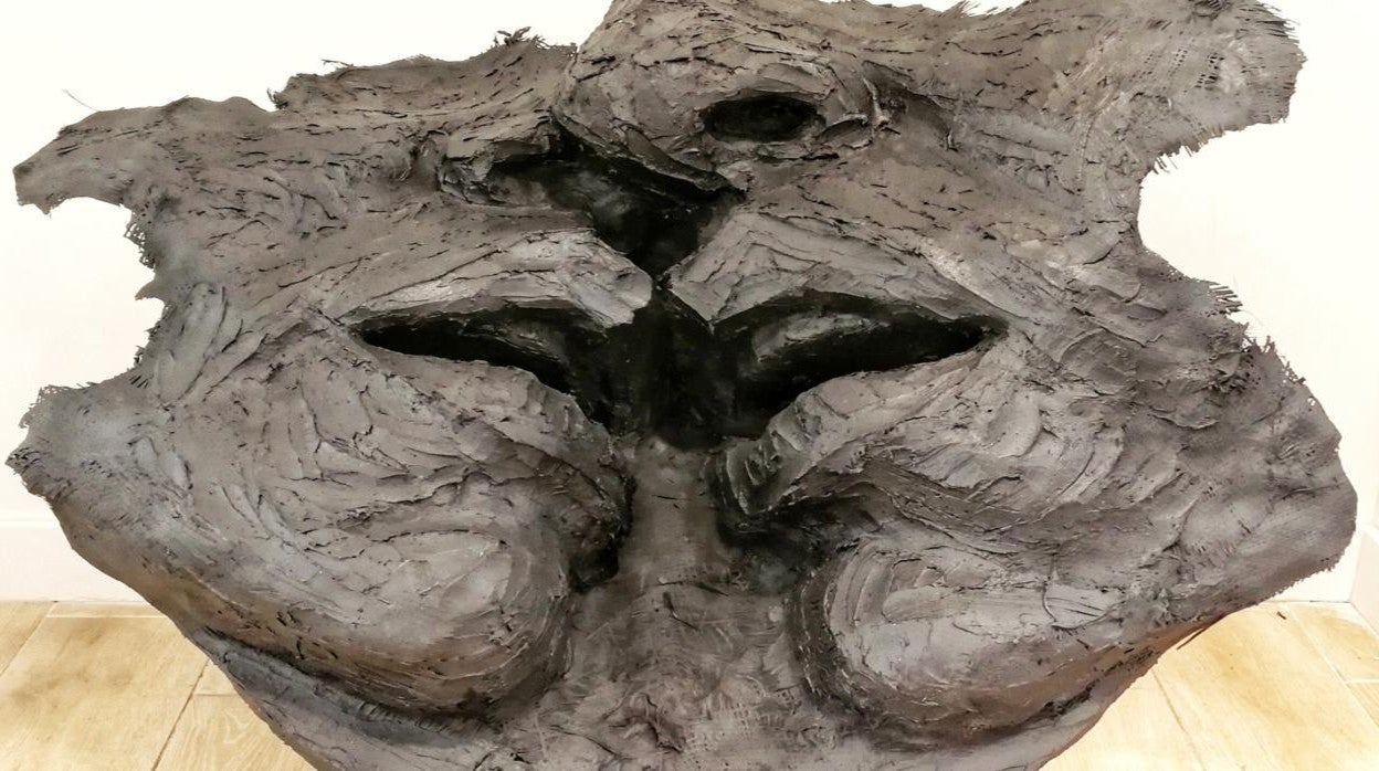 Obra del artista Martín Lagares, una de las que se exponen en Antiquarium