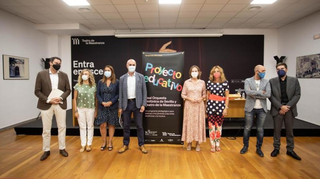 La Sinfónica y el Teatro de la Maestranza van por primera vez de la mano en sus actividades educativas