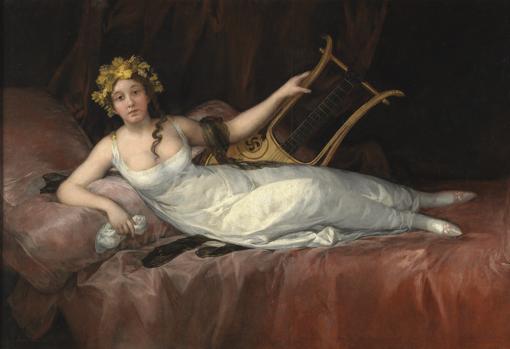 Francisco de Goya. Retrato de Joaquina Téllez Girón, marquesa de Santa Cruz. 1805. Museo del Prado.