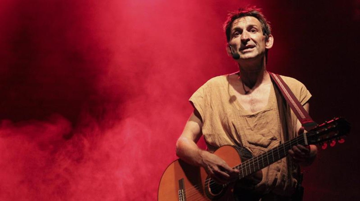 Albert Pla en uno de sus conciertos