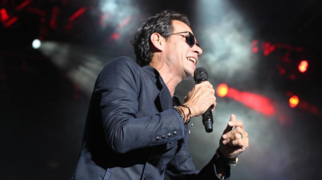 Marc Anthony actúa este jueves en el Estadio de la Cartuja