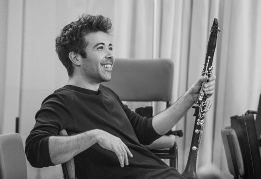 El clarinetista Pablo Barragán
