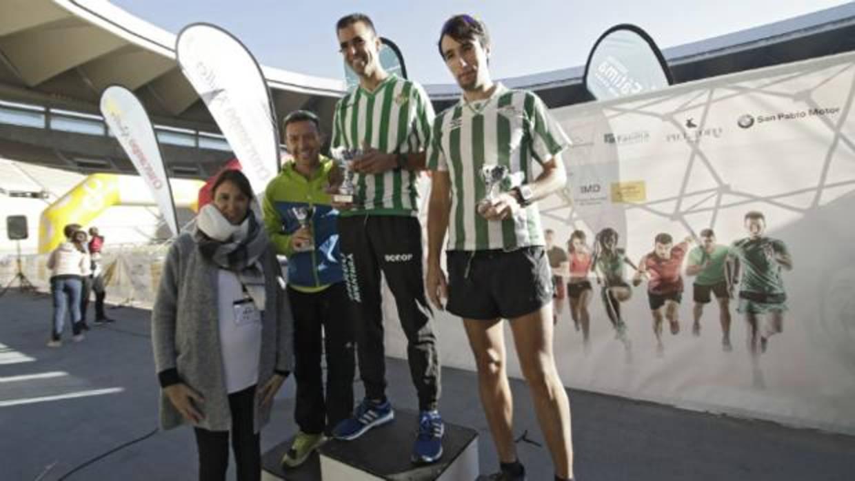 Entrega de Premios Carrera de las Aficiones, celebrada en el estadio de La Cartuja