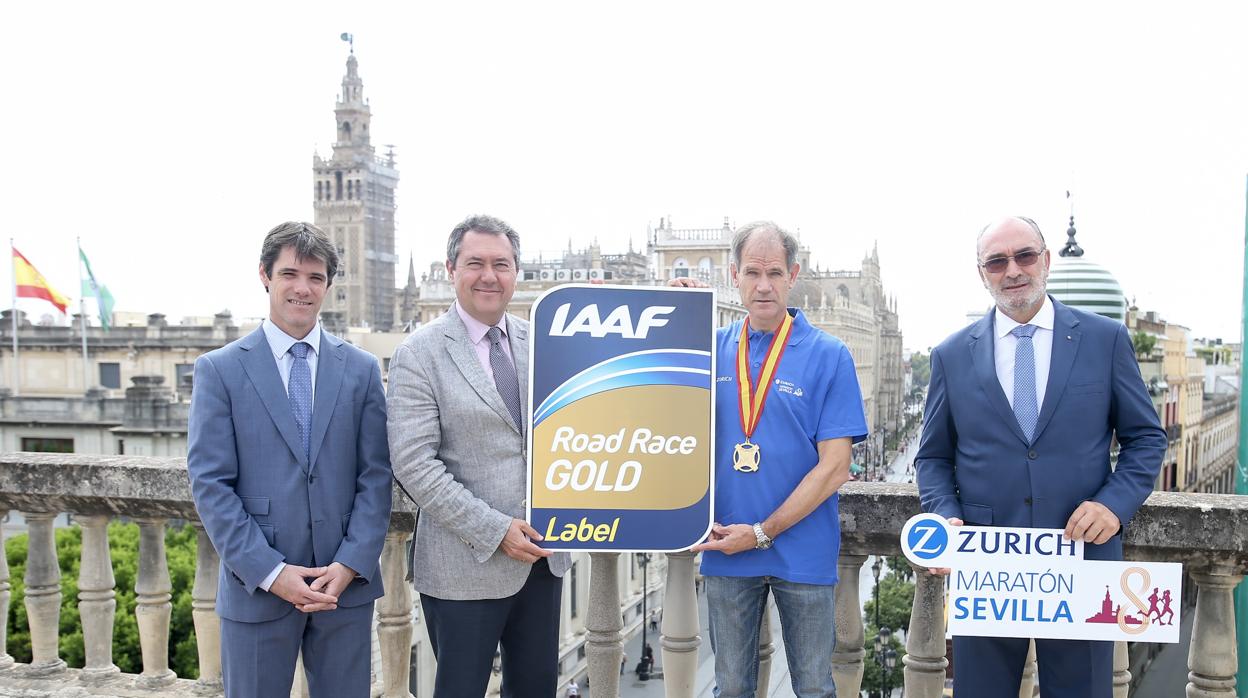 El Zúrich Maratón de Sevilla 2019 homenajea a Abel Antón en el vigésimo aniversario de su triunfo en el Mundial